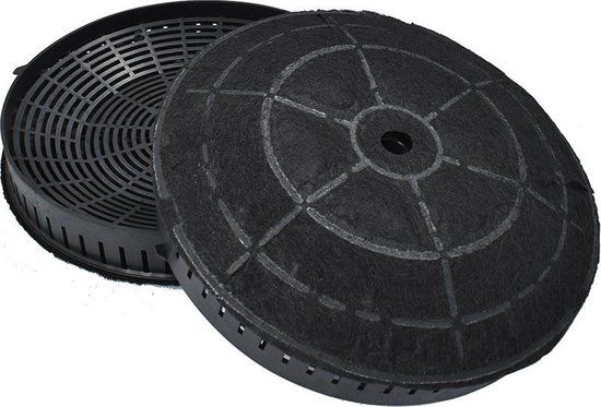 Pelgrim KF23 - Koolstoffilter - Zwart - Geschikt voor afzuigkap GWA820RVS
