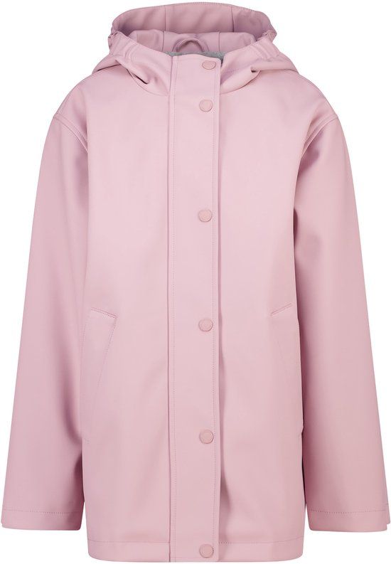America Today Janah Jr Regenjas Meisjes Polyester Waterafstotend met Capuchon - Maat 170/176 - Old Rose