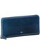 Golden Head Leren portemonnee Carrara RFID Protect RV-Damenbörse 2822 Blau donkerblauw