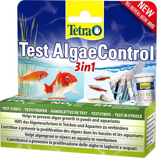 Tetra Test Algae Control 3in1 - 25 Strips