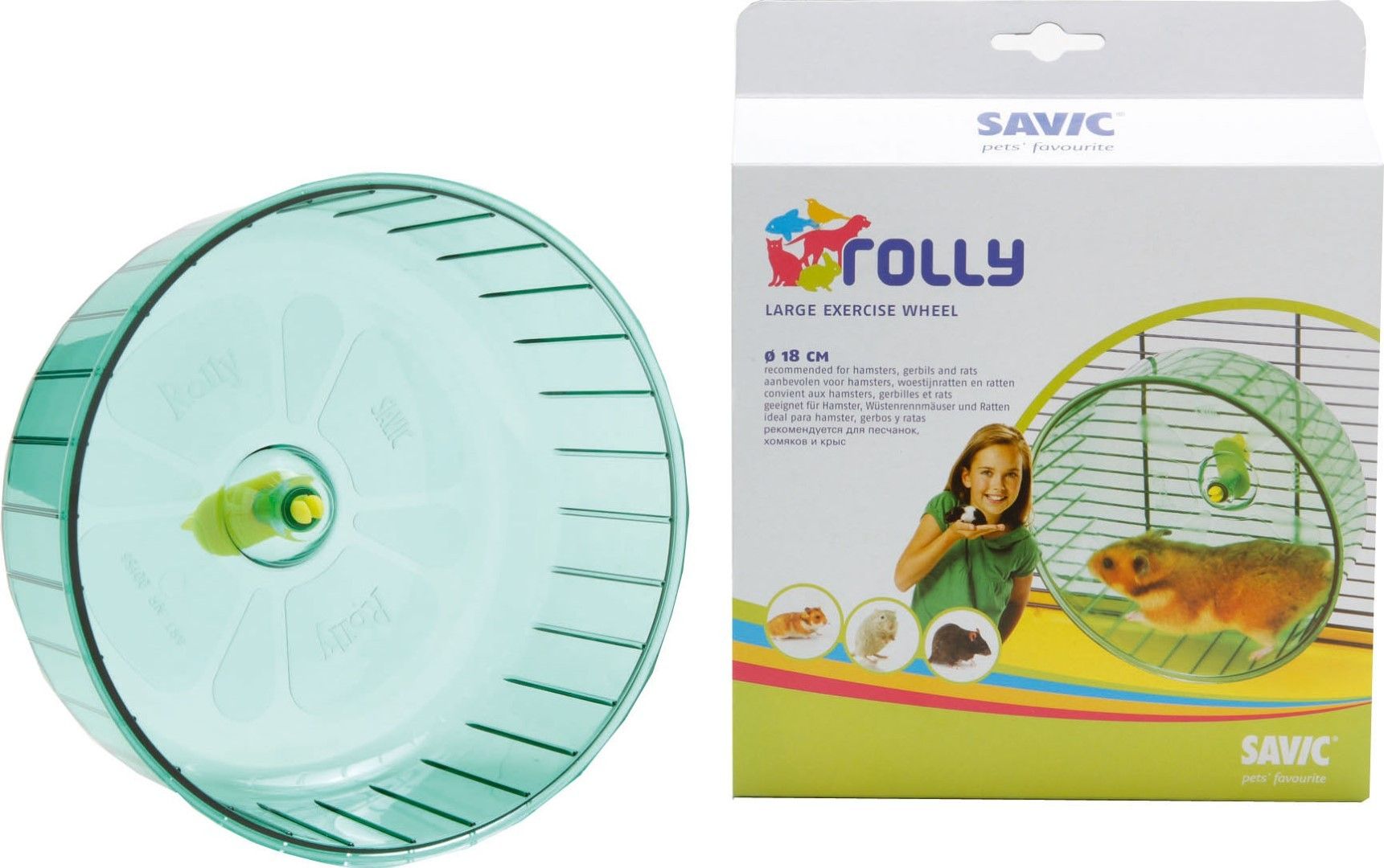 Savic Rolly Hamstermolen - Large - Groen