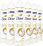 Dove Advanced Care Anti-Transpirant Deodorant Spray - Coconut & Jasmine Flower - 6 x 150 ml - Voordeelverpakking