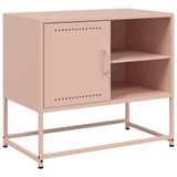 VidaXL Meuble TV 68x39x60,5 cm acier rose