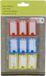 Merkloos / Sans marque Koopman International 9x stuks gekleurde sleutellabels rood/blauw/geel - Sleutelhangers