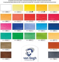 Van Gogh Aquarelverf - Kist - 24 napjes