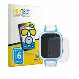 BROTECT - Screenprotector voor Olivfant Kids Smartwatch 1.44" - Folie Beschermfolie matte 6 Stuks