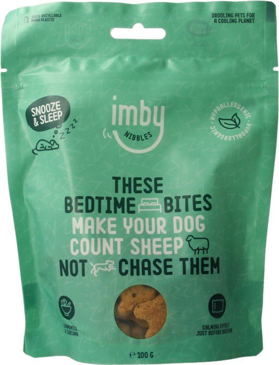Imby Snooze & Sleep plantaardige hondensnacks