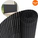 ECD Germany PVC privacyscherm mat 100x300 cm, antraciet
