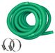 Merkloos Zwembadslang Groen 38mm 15 Meter voor Tuin en Zwembad