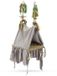 Beeztees Vogeltent Ami - Kooi Accessoire - 23x13x15 cm 125 g Grijs
