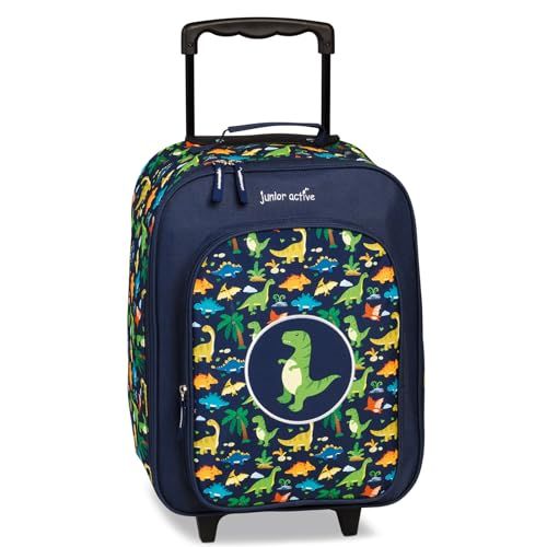 Fabrizio Kindertrolley, Dinosaurus - 42 x 32 x 16/21 cm - Polyester