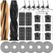 PromoHome set d'accessoires 26 pièces pour Dreame L40s Pro Ultra, X50 Ultra Complete, L50 Pro Ultra, Matrix10 Ultra, Mova V50 Ultra Complete