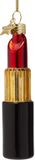 Vondels Rouge à lèvres 11cm en verre, couleur rouge 1 pièce