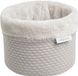 Baby's Only Gebreide commodemandje - Opbergmandje - Commode organizer - Babykamer accessoires Sky - Urban Taupe