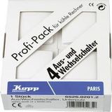Kopp 652602012 Wisselschakelaar Inzetstuk Paris Wit 1 stuk(s)
