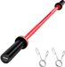 VEVOR Halterstang Trekstang 120cm met Geribbelde Handgreep voor Krachttraining Gewichtheffen Squats Deadlifts Bankdrukken, Halterstang Geschikt voor 50mm Halterschijven met Een Draagvermogen van 227kg