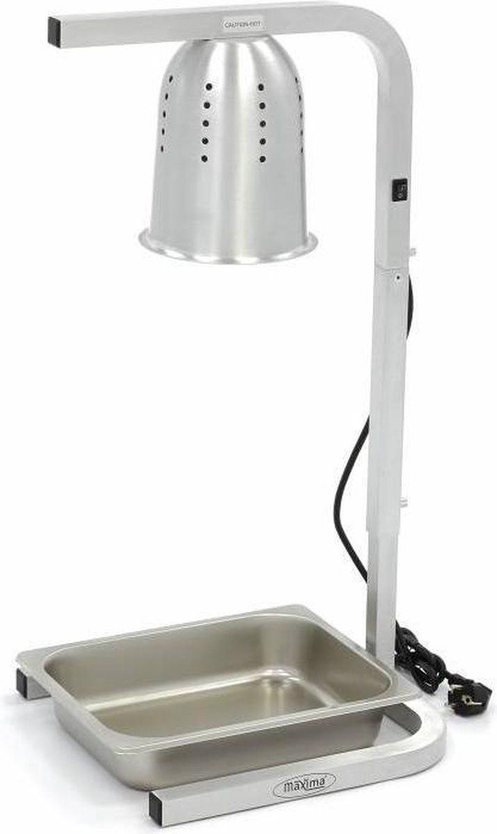 Maxima Warmhoudlamp/Warmhoudbrug Enkel - Grijs/Zilver