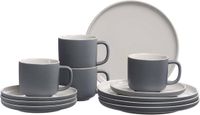 Ritzenhoff & Breker Kaffeeservice Jasper Set van 12 taupe