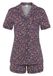 s.Oliver Korte pyjama donkerblauw / pastelgroen / oranje / oudroze