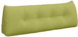 vidaXL Coussin de dossier Vert clair 140 x 24 x 50 cm Tissu