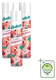 Batiste 3 x Shampooing sec Rose Gold - Parfum doux de rose - 200 ml - Lot économique