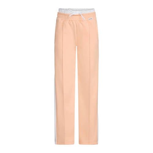 Retour Jeans wide leg regular waist casual broek oranje