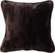 texpot Premium Cashmere Kissenhüllen 50 x 50 cm 2 Stück chocoladebruin