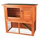 Trixie 62301 natura hok voor kleine dieren met vrijloop, 104 × 97 × 52 cm, bruin