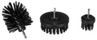 Borstelset SIXTOL CAR Detailing Drill Brush 3 Hard