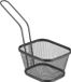 HENDI Mini frituurmandjes – stapelbaar – matzwart – 130x115x80 mm