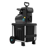 Cecotec BioCrush 4500 Silent Biohakselaar voor de tuin | Maximaal vermogen 2800 W, werksnelheid 46 rpm, achttandmes snijsysteem, maximale maaldiameter 45