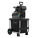 Cecotec BioCrush 4500 Silent Biohakselaar voor de tuin | Maximaal vermogen 2800 W, werksnelheid 46 rpm, achttandmes snijsysteem, maximale maaldiameter 45