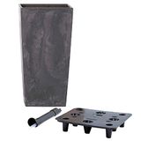 Hoge WELL HOME Bloempot 26,6 liter hoog met binnentank + irrigatiesysteem