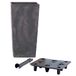 Hoge WELL HOME Bloempot 26,6 liter hoog met binnentank + irrigatiesysteem