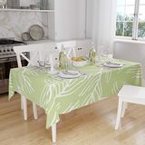 Bonamaison Tafelkleed, Anti-Mold, Sneldrogend, Waterdicht, 100% Polyester Tafellaken, Willekeurig patroon, 140 x 160 Cm - Ontworpen en Vervaardigd in Turkije