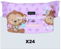 Sence Baby & Kids Wipes Hand & Face Refreshing - 24 x 40 stuks - Voordeelverpakking