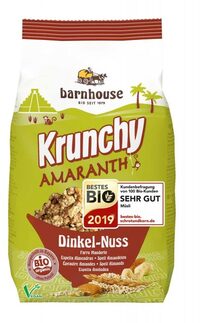 Barnhouse Krunchy amaranth spelt amandel bio 375g