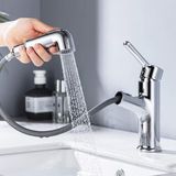 Unyqoos® Messing badkamer waterkraan met uittrekbare douchekop