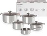 Le Creuset Signature RVS Pannenset 5-delig - Zilver