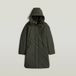 G-Star Vodan 2.0 Long Jkt Wmn Damesjas, Grijs (asfalt D26969-D908-995), XS