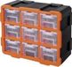 Alutec Assortimentskoffer-set (l x b x h) 38 x 17 x 32 mm Variabele ondervedeling 9 onderdelen