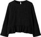 NAME IT NKFBIKKA LS TOP XNOOS Meisjes Blouses Zwart