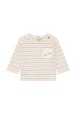 Noppies Shirt donkerblauw / oranje / wit
