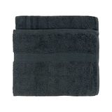 The Linen Yard Loft badhanddoek, leisteen, 70 x 130 cm
