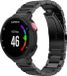 Strap-it Garmin Forerunner 235 bracelet en acier (noir)