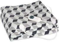 Klarstein Dr. Watson XXL Elektrische deken - 120W - 200x180cm - Groen Met Patroon