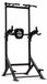 Power Tower PT2 - Rack de musculation et station dips - Hauteur réglable - Capacité de charge jusqu'à 204 kg - Multifonctionnel pour home gym et musculation - Noir