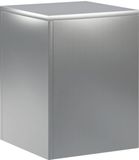 vidaXL Plantenstand Zilver Staal 30 x 30 x 40 cm
