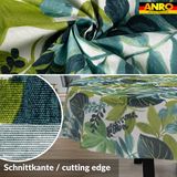 ANRO Tafelkleed Tropische bladeren Groen Ovaal 200x140cm