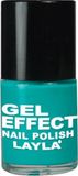Layla Cosmetics Gel Effect nagellak 10 ml Turkoois